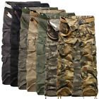 Outdoor Leisure Sports Thickened Washed Men's Camouflage Work Pants