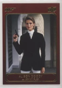 2020 James Bond Villains & Henchmen Red Alison Doody as Jenny Flex #44 - Picture 1 of 2