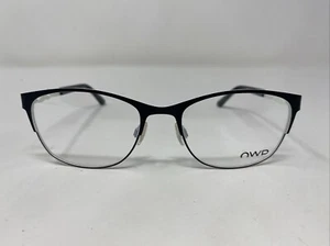 OWP Germany Mod.1402 200 53-18-135 Schwarz/Weiß Vollrand Brille Brillengestell P822 - Bild 1 von 8