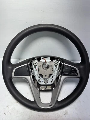 2012-2017 HYUNDAI ACCENT STEERING WHEEL W/CRUISE CONTROL SWITCH OEM - Image 1 of 4