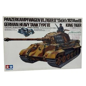 TAMIYA 1/16 German Heavy Tank King Tiger Radio Controlled RC Type VI New Japan - Picture 1 of 10