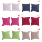 2PCS Pillow cushions for sofa couch bed room 1/12 dollhouse miniature doll G-YZ