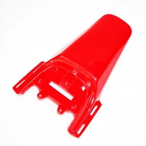 Protector de barro cola trasera de plástico rojo guardabarros estilo CRF50 PIT PRO Trail Dirt Bike - Imagen 1 de 3
