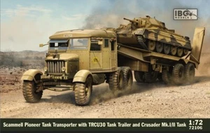 Transportador tanque Scammell IBG Modelos 72106 1:72 con remolque TRCU30 y cruzadora - Imagen 1 de 1