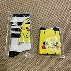 Set Of 2 Pikachu Pokemon Anime Cotton Novelty Socks Unisex Teens Adult - B