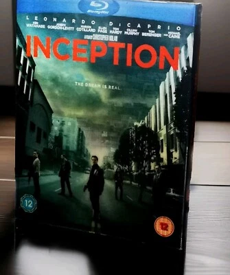 INCEPTION Triple Play Blu-Ray Excellent Bluray Movie Leonardo Dicaprio Film - Image 1 of 4