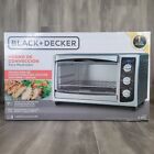 BLACK+DECKER TO1675B 6-Slice Convection Countertop Toaster Oven New