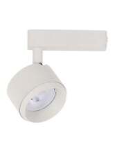 Beacon Lighting LEDlux York Dimmable LED Round White Track Spot in Warm White