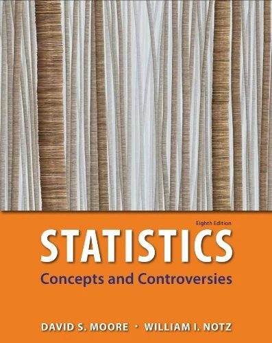 Statistics Concepts and Controversies by David Moore - Image 1 of 1