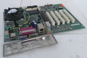 Intel Desktop Board D815EEA2/D815EPEA2 W/ SL4MF Intel CPU, Heatsink & Fan - Picture 1 of 8