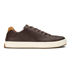 Olukai Lae'ahi li 'ili Leather Sneaker - Dark Java Size 7-14 - Picture 1 of 4