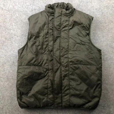 Orvis Vest Men Medium Green Full Zip Pocket Insulated Outdoors Puffer Pockets - Image 1 of 4