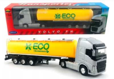 Volvo FH Truck/Lorry Tanker Eco Model Diecast Toy 1:64 Scale Welly - Image 1 of 4