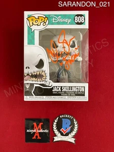 Funko Pop firmado por Chris Sarandon Jack Skellington #808 Beckett certificado de autenticidad - Imagen 1 de 6