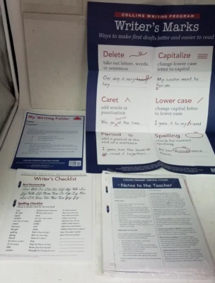 Collins Primary Writing Folder & Writer's Checklist Pack of 25 with Poster - Image 1 of 4