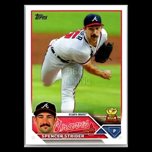 2023 Topps Series 2 - #602 Spencer Strider - Atlanta Braves - Picture 1 of 2