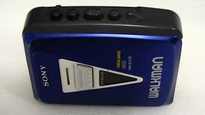 Restaurierter Vintage Sony Walkman Kassettenspieler WM-EX170, funktioniert sehr gut - Bild 1 von 3