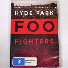 Foo Fighters - Live In Hyde Park (R4 DVD, 2006) MUSIC