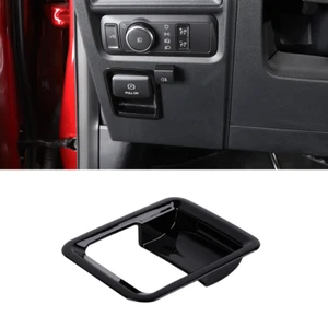 Para 2021-2023 Ford F150 F-150 negro interior interruptor panel cubierta - Imagen 1 de 9