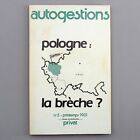 autogestions n° 5 - printemps 1981 - pologne : la brèche ? - Ed. privat