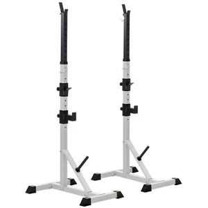 3 Positions Height Adjustable Squat Rack Barbell Rack Stand and Bench Press Rack - Picture 1 of 17