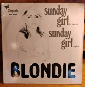 Blondie Sunday Girl 12” Single Holland Pressing - English & French Edition!! 🎁 - Picture 1 of 6