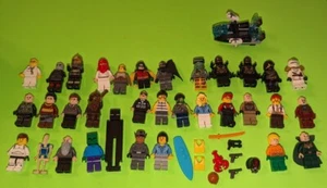 LEGO Bulk Lot Of 33 Minifigures Movie, Superhero, Ninja & Regular + Access. 4A - Picture 1 of 4