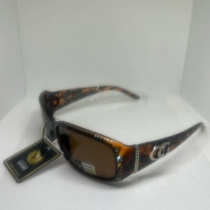 CG Bling Rhinestone Tortoise Women’s Sunglasses - Picture 1 of 3