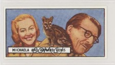 1965 Lyons Maid Famous People Armand Denis Michaela Denis and #41 0a6