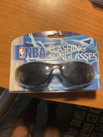 NBA Los Angeles Lakers Basketball  Sunglasses New in Package Batteries Not Incl Cover