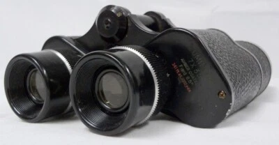 Vintage Selsi Lightweight Luminous 7 x 35 Amber Coated Field Binoculars 79774 - Image 1 of 4