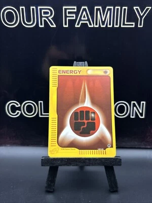 Fighting Energy 160/165 Non Holo Expedition Base Set Pokemon Trading Card TCG LP - Image 1 of 4