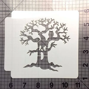 Halloween Tree Stencil 101 - Picture 1 of 1