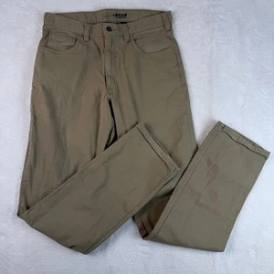 Pantalones de Trabajo Carhartt Resistentes Flexibles Calce Relajado, Lona, 5 Bolsillos 33 X 36 Beige Tostado - Imagen 1 de 17