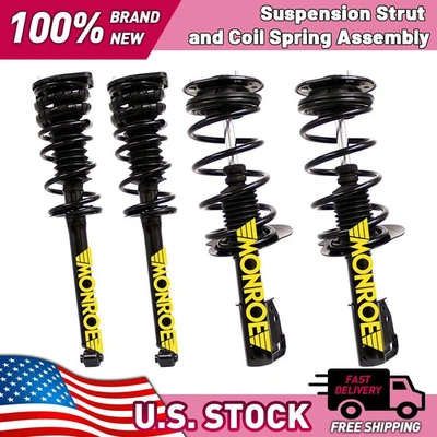Front Rear Struts w/ Coil Spring for 1999 2000 2001 2002 Chevrolet Cavalier 2.4L - Image 1 of 4