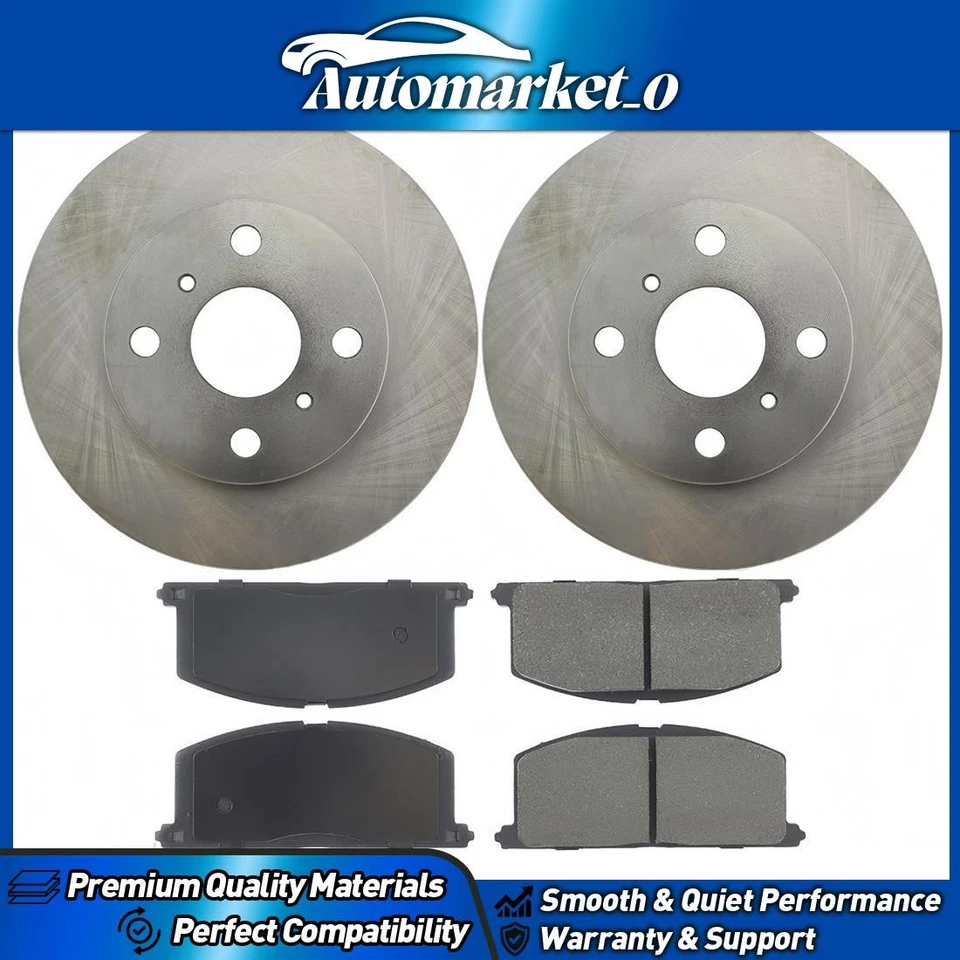 Kit de actualización de freno de disco delantero para Toyota Tercel 1983-1990 piezas centradas Foto 1 de 1