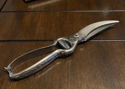 *Rare* Antique S. R. Droescher SRD Germany/Solingen 10” Steel Secateur Pruner - Image 1 of 4