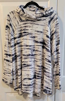 NUEVO CON ETIQUETAS Camisa con Capucha Lularoe Mármol Aspecto Jaspeado 3XL Ámbar Ligera ¡GUAU! Foto 1 de 4