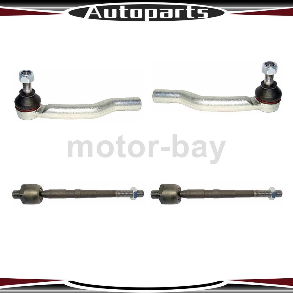 Extremo de barra de amarre interior exterior 4 piezas para Suzuki Grand Vitara 2000 2001 2002 2003 2004 Foto 1 de 4