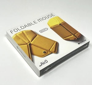 OriMouse myAir.0 Origami-style portable mouse Wireless Compact yellow Japan New - Picture 1 of 10
