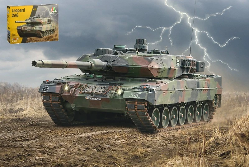 LEOPARD 2A6 KIT 1:35 - Immagine 1 di 1