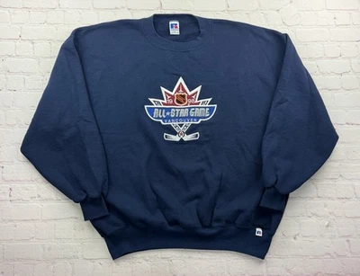 VTG 1998 NHL All-Star Game Vancouver Pro Player SweatshirtMen XXL Canada Hockey - Image 1 of 4