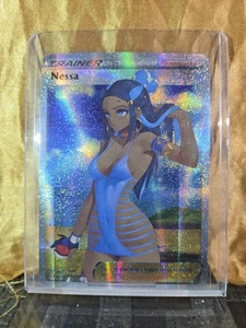 NESSA Pokemon Trainer Waifu Goddess Card CUSTOM MADE - Picture 1 of 3