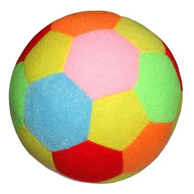 17cm Large Cotton Sponge Football Size 4 Ball Soft Indoor Outdoor Soccer Toy - Image 1 of 4