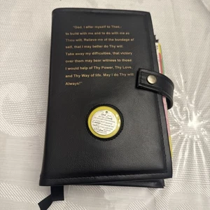 Vintage Alcoholics Anonymous Big Book 4th Ed 2001 + 12&12 HC w/ Double Cover AA - Bild 1 von 12