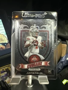 Justin Fields 2021 Panini Prizm Draft Picks Collegiate RC Ohio State Buckeyes - Picture 1 of 3