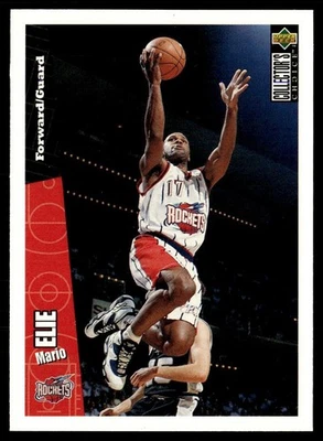 1996-97 Collector's Choice Mario Elie Houston Rockets #60 - Image 1 of 2