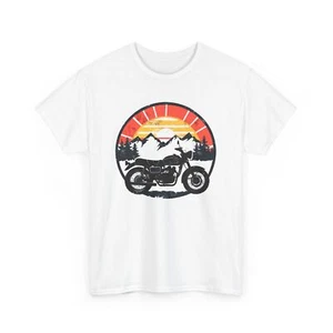 Biker T-Shirt | Biking Shirt | Mountain Bike Trail Road Great Adventure T-Shirt - Picture 1 of 85