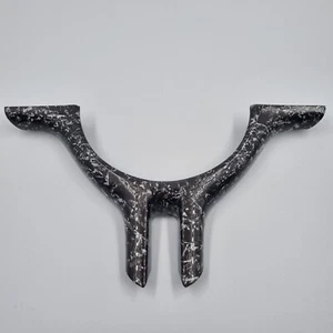 BMW E46 Refurbished Hydro Dipped Lower Steering Wheel Trim Forged Carbon - Picture 1 of 5