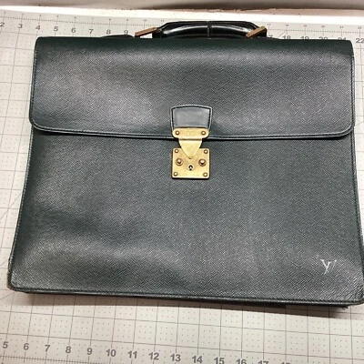 Bolso de negocios LOUIS VUITTON LV verde leer descripción Foto 1 de 4